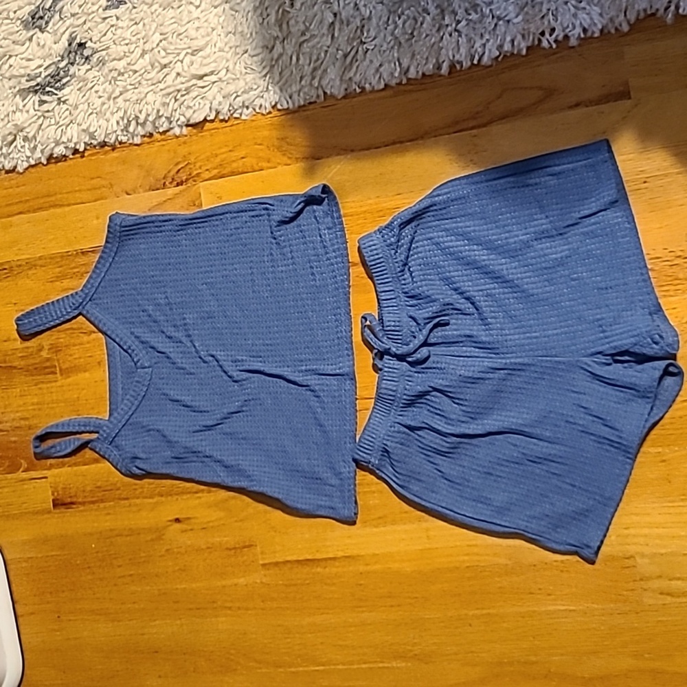 Shein size Medium tank and short set